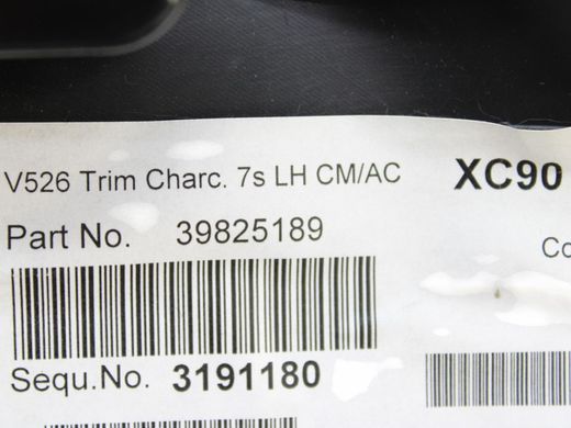 Карта багажного відсіку ліва VOLVO XC90 2015-2019 32234354, 32234354, A