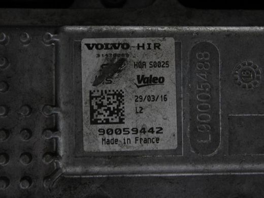 Фара передняя правая VOLVO XC90 2015-2019 31395941, 31395941, A