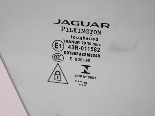 Скло дверей переднє праве JAGUAR F-PACE 2016-2021 T4A50729, T4A50729, A