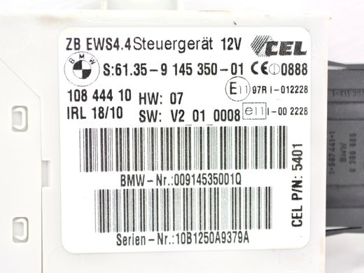 Блок управления BMW X3 E83 2006-2010 (EWS) 61359145350, 61359145350, A