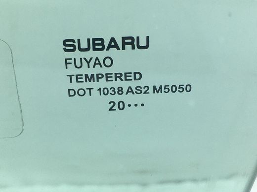 Скло дверей переднє ліве SUBARU OUTBACK B16 2019- 61011AN03A, 61011AN03A, A