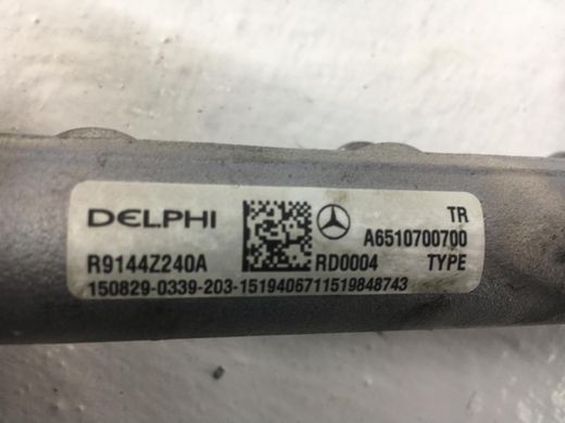 Паливна рампа MERCEDES E220 W212 2012-2016 A6510700700, A6510700700, A