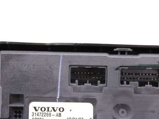 Блок управління пічкою/кліматконтролем VOLVO XC60 2017- 31472269, 31472269, A