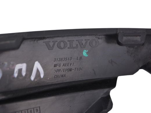 Заглушка бампера нижняя передняя левая VOLVO S90 SPA 2016-2020 31383513, 31383513, A