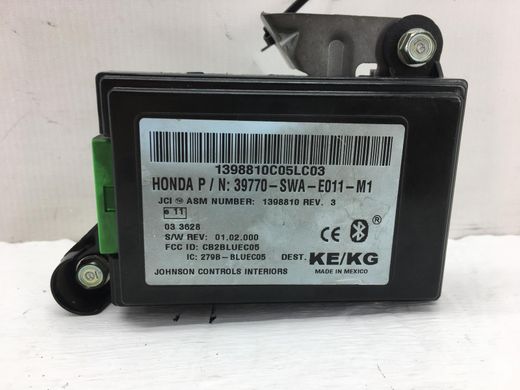 Блок управління Bluetooth HONDA CR-V 2006-2010 39770SWAE011M1, 39770SWAE011M1, A