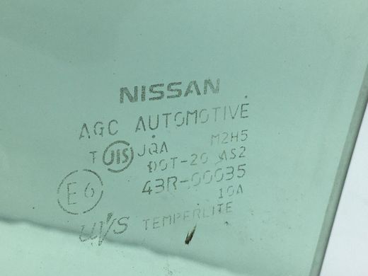 Скло дверей переднє праве NISSAN MURANO Z51 2008-2014 803001AA0A, 803001AA0A, A