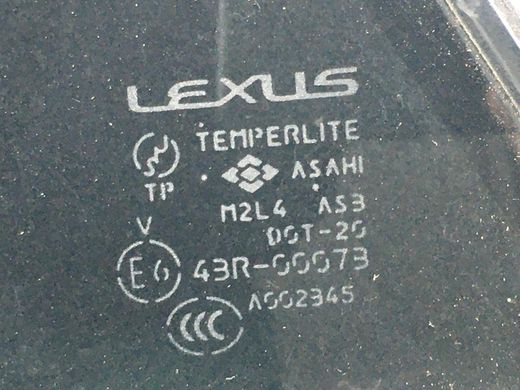 Стекло двери заднее левое LEXUS RX 400H 2003-2009 68124-48110, 68124-48110, A