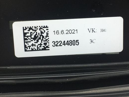 Скло дверей заднє ліве VOLVO XC40 2017- 32244805, 32244805, A