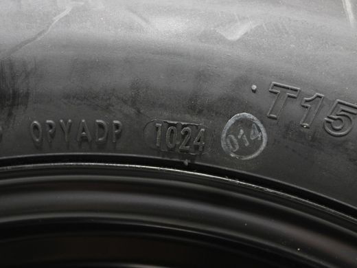 Запаска/Докатка 17 5* SUBARU FORESTER SL 2024- (диск J17х4T, PCD 5x114.3, DIA56.1, шина YOKOHAMA T155/80 D17 101M, Вʼєтнам, 2024р.) 28151FN00A, 28151FN00A, A