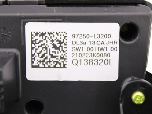 Блок управления печкой/климатконтролем KIA K5 DL3 2019-2023 97250-L3200FHV, 97250-L3200FHV, A